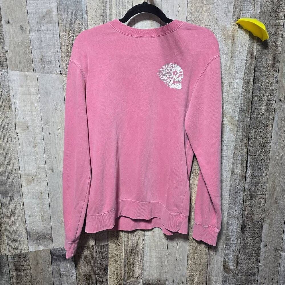 Liquid Death Instant Death Water Sweatshirt Vintage Pink XS Merch Drink Cozy